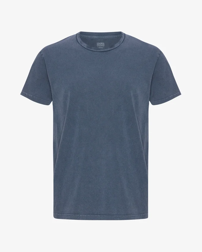 Classic Organic Tee - Bleu Neptune