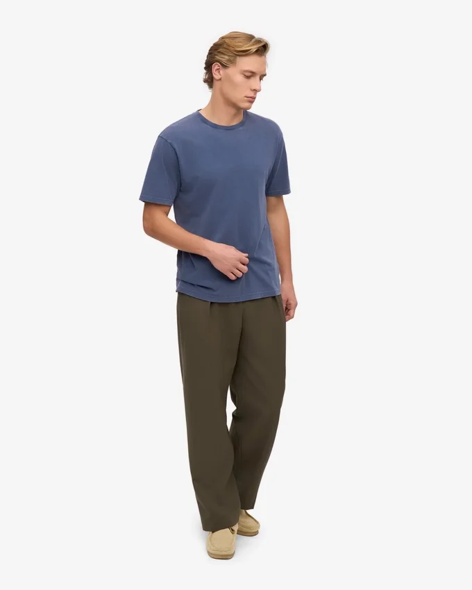 Classic Organic Tee - Bleu Neptune