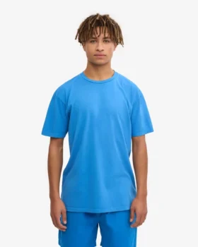 Classic Organic Tee – Bleu Pacifique