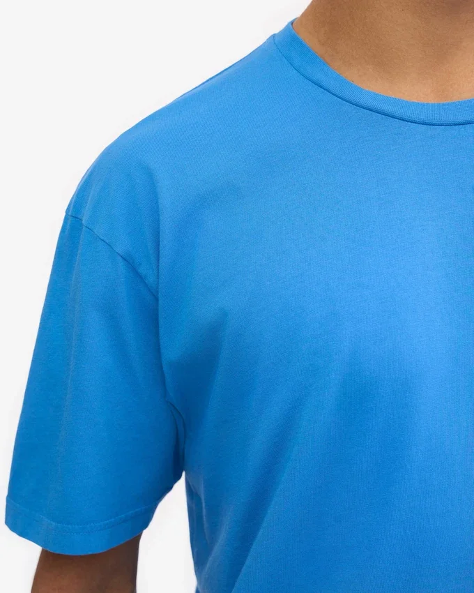 Classic Organic Tee - Bleu Pacifique