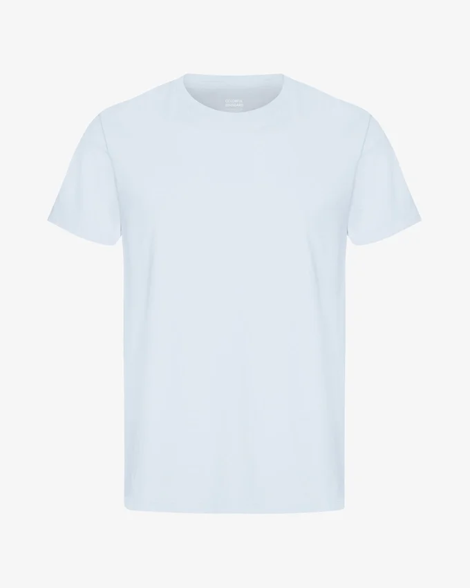 Classic Organic Tee - Bleu polaire