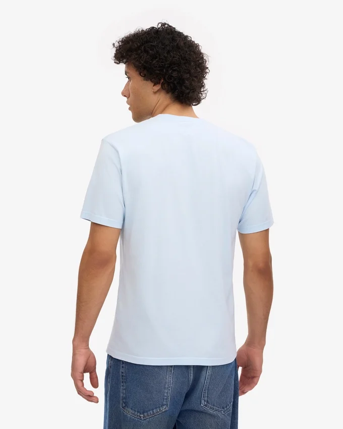 Classic Organic Tee - Bleu polaire