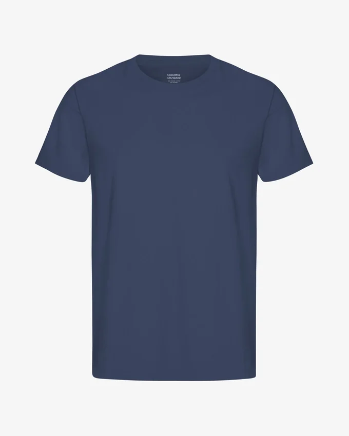 Classic Organic Tee - Bleu pétrole