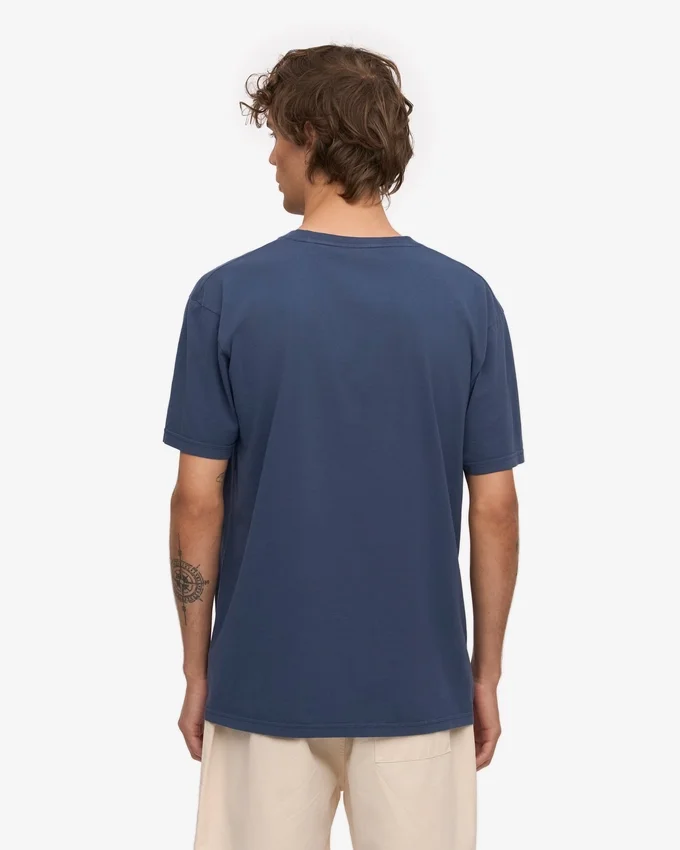 Classic Organic Tee - Bleu pétrole