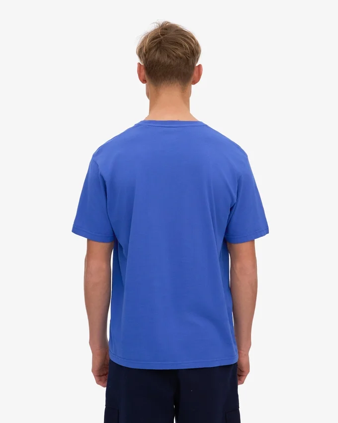 Classic Organic Tee - Bleu saphir