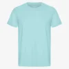 Classic Organic Tee - Bleu sarcelle