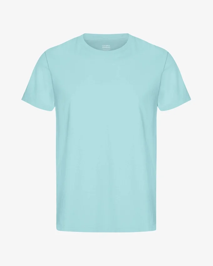 Classic Organic Tee - Bleu sarcelle