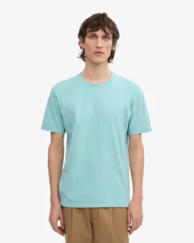 Classic Organic Tee – Bleu sarcelle