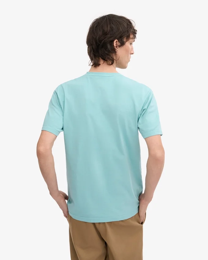 Classic Organic Tee - Bleu sarcelle