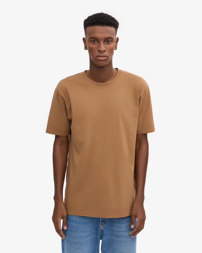 Classic Organic Tee - Camel Sahara