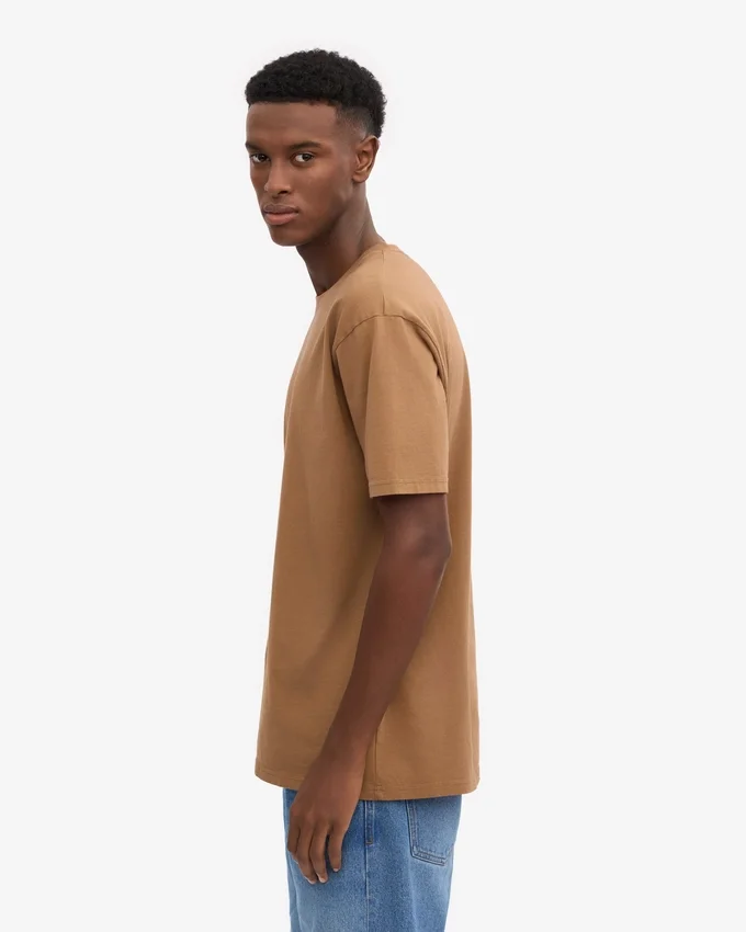 Classic Organic Tee - Camel Sahara