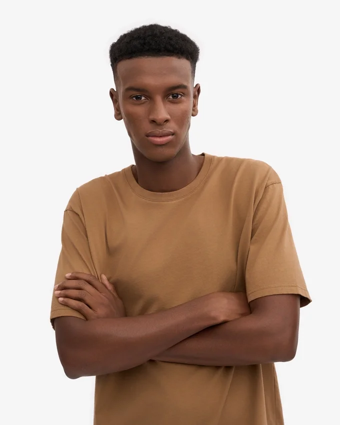 Classic Organic Tee - Camel Sahara