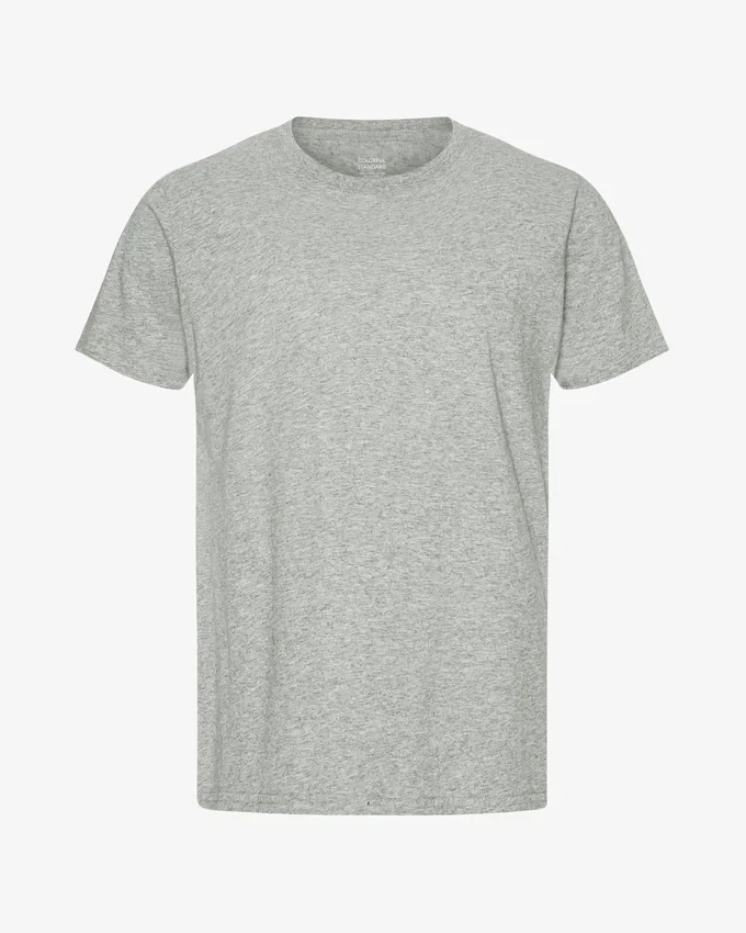 Classic Organic Tee - Gris chiné