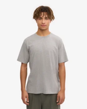 Classic Organic Tee – Gris chiné