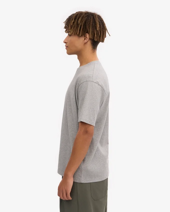 Classic Organic Tee - Gris chiné