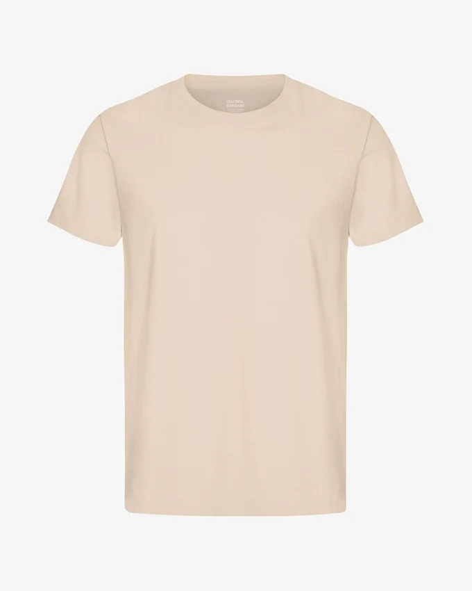 Classic Organic Tee - Gris huître