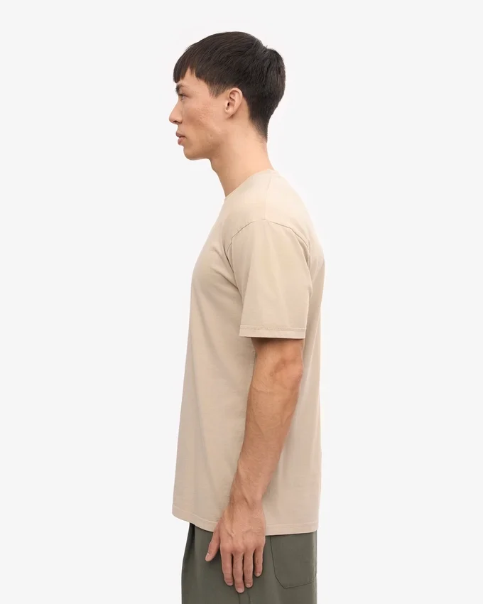 Classic Organic Tee - Gris huître