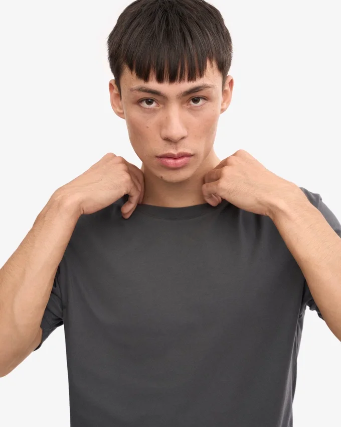 Classic Organic Tee - Gris lave