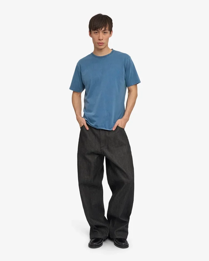 Classic Organic Tee - Indigo délavé