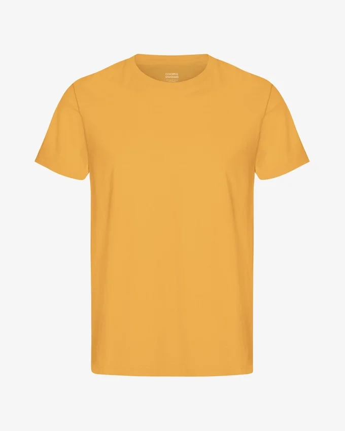 Classic Organic Tee - Jaune brûlé
