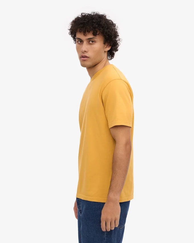 Classic Organic Tee - Jaune brûlé