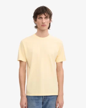 Classic Organic Tee – Jaune pâle