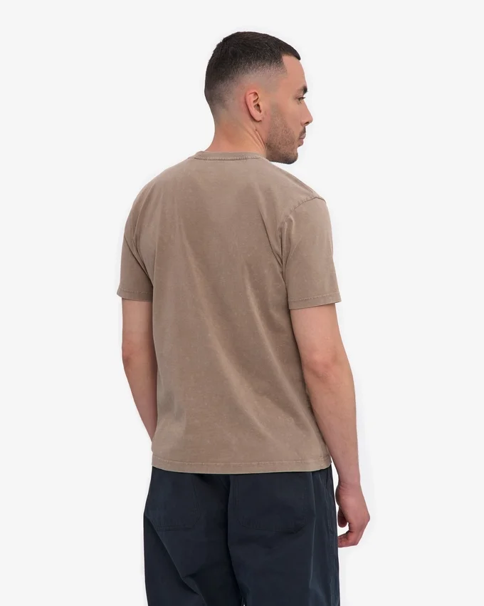 Classic Organic Tee - Kaki délavé