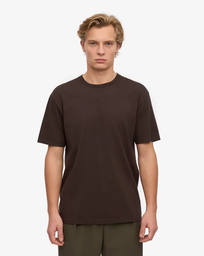 Classic Organic Tee - Marron café
