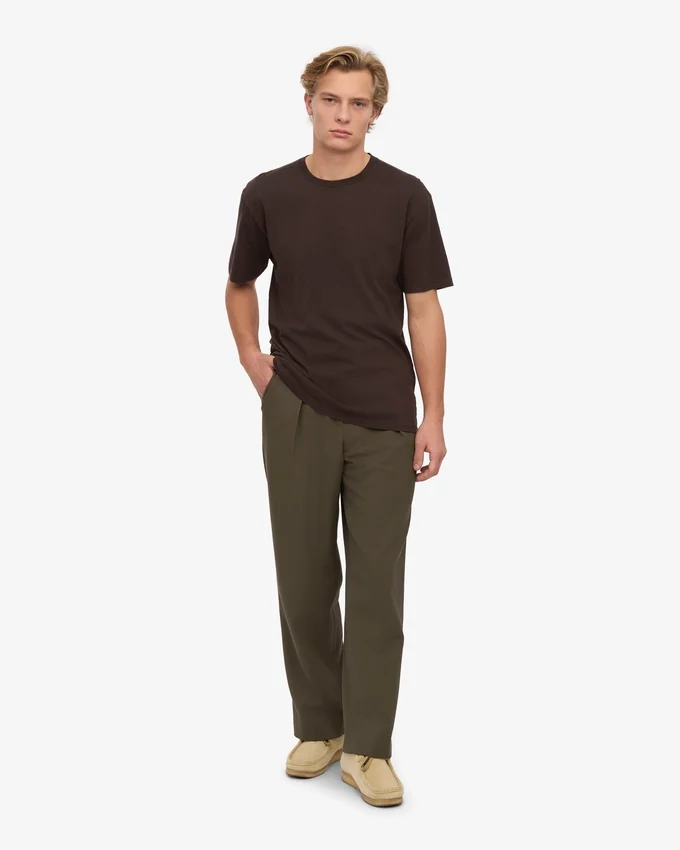 Classic Organic Tee - Marron café