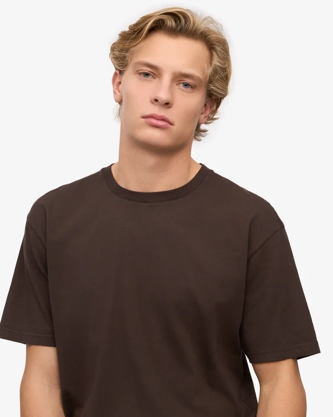 Classic Organic Tee - Marron café