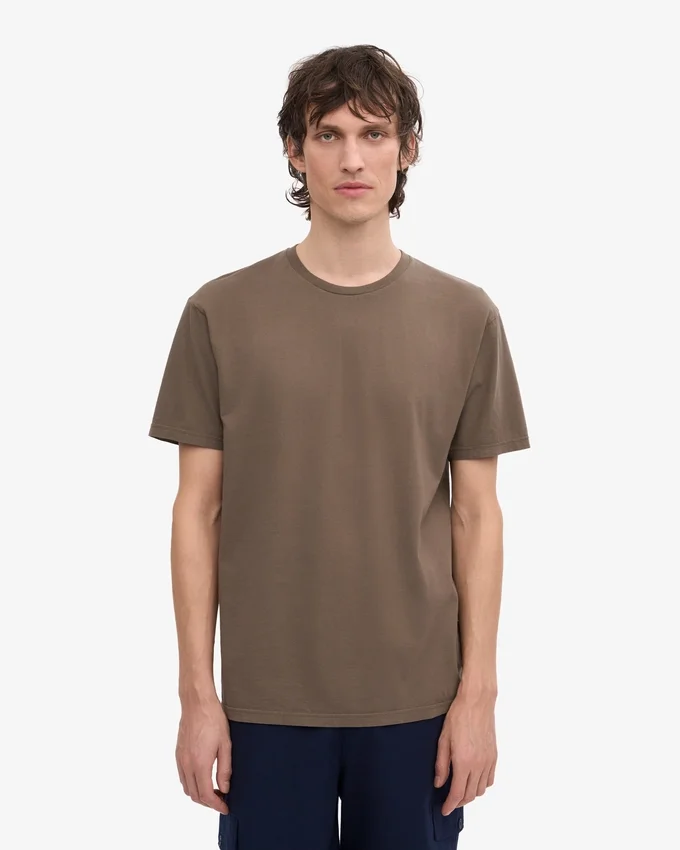 Classic Organic Tee - Marron cèdre