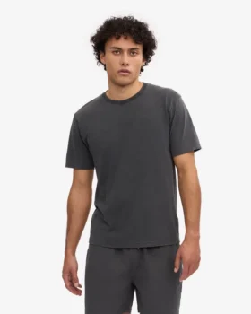 Classic Organic Tee – Noir délavé