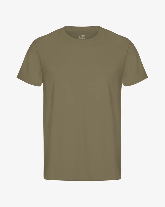Classic Organic Tee - Olive poudré