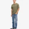 Classic Organic Tee - Olive poudré