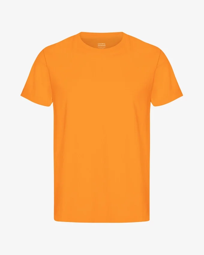 Classic Organic Tee - Orange ensoleillé