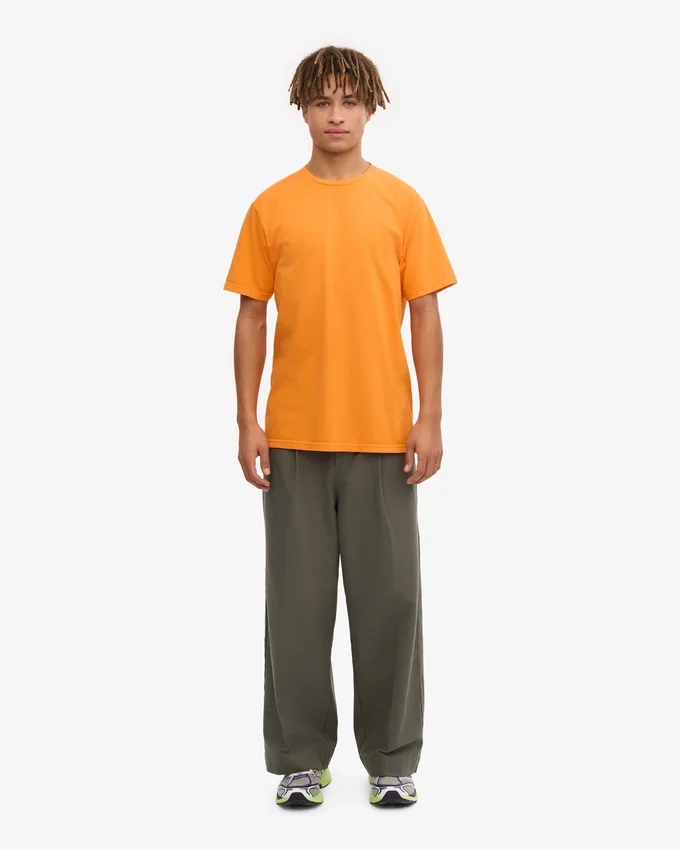 Classic Organic Tee - Orange ensoleillé