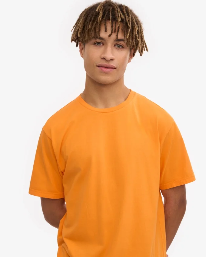 Classic Organic Tee - Orange ensoleillé