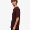 Classic Organic Tee - Oxblood Red