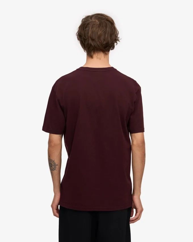 Classic Organic Tee - Oxblood Red