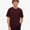Classic Organic Tee - Oxblood Red
