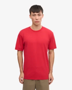 Classic Organic Tee – Rouge écarlate