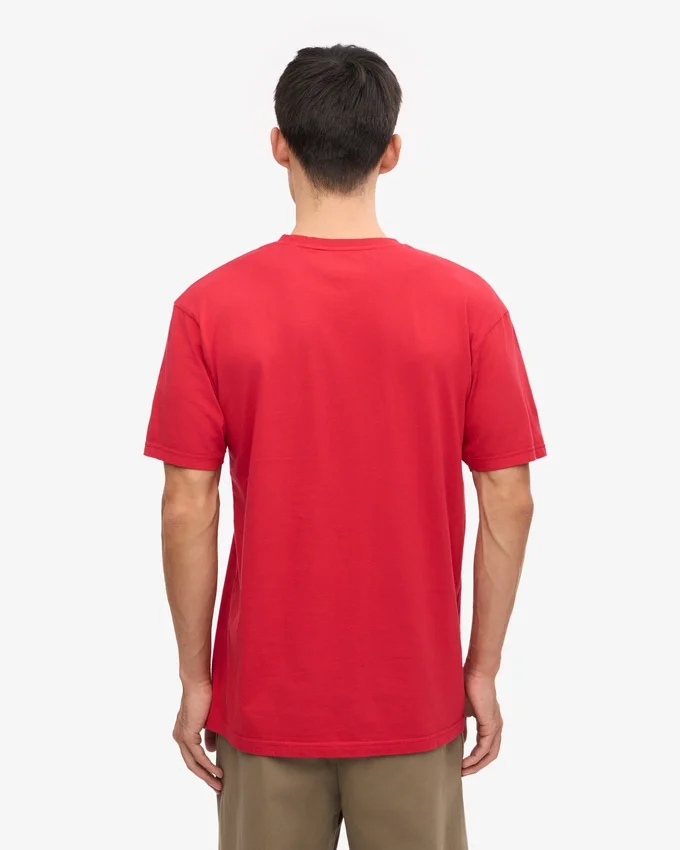 Classic Organic Tee - Rouge écarlate