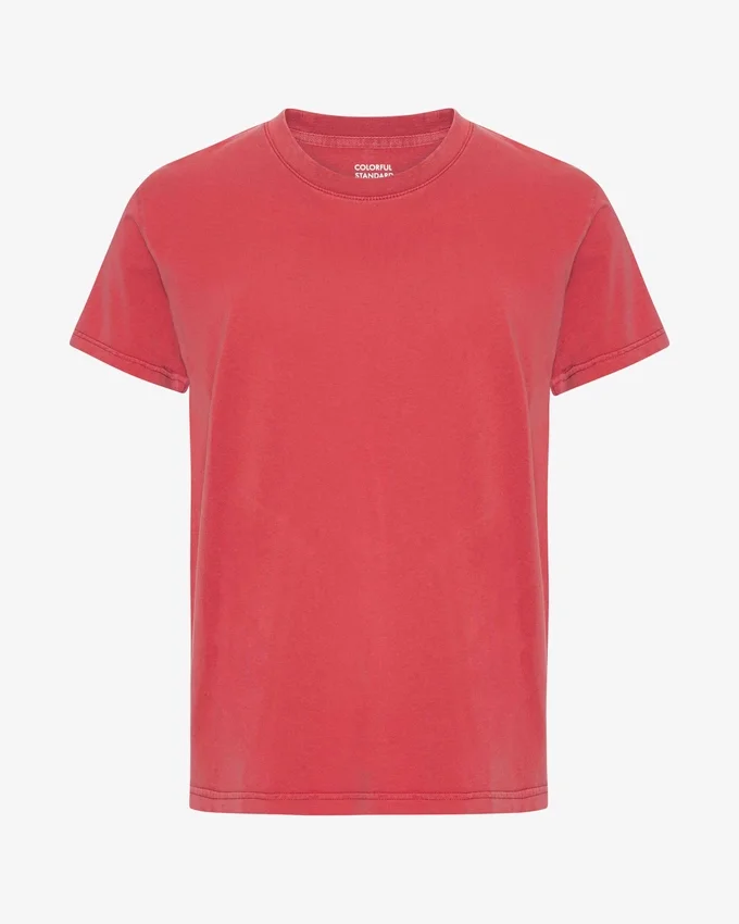 Classic Organic Tee - Rouge délavé