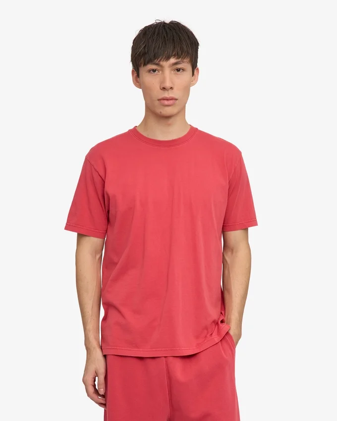 Classic Organic Tee - Rouge délavé