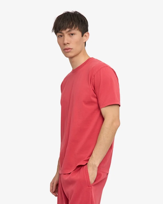 Classic Organic Tee - Rouge délavé