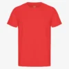 Classic Organic Tee - Rouge mandarine
