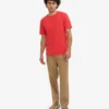 Classic Organic Tee - Rouge mandarine