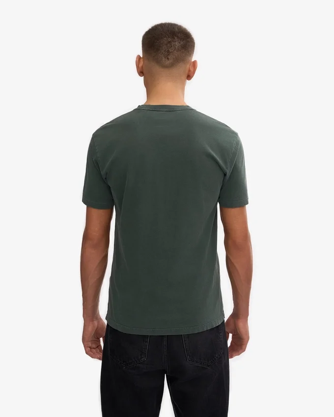 Classic Organic Tee - Vert forêt de minuit