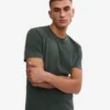 Classic Organic Tee - Vert forêt de minuit