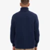 Col roulé en laine mérinos - Bleu marine